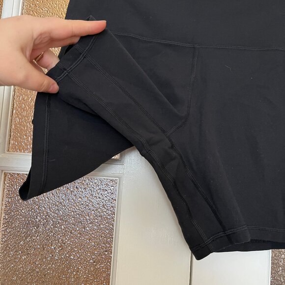 Lululemon 6” Inseam Align Shorts - Black Size 14 - Picture 2 of 5